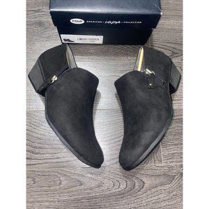 Dr. Scholls 9.5M Brief Side Zip Ankle Boots Booties Shoes Women's Foam Low